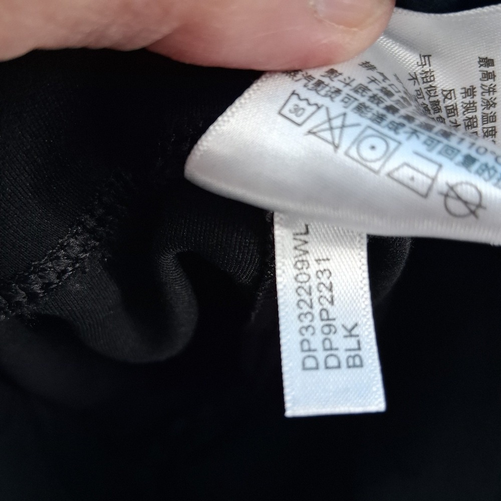 DKNY Sport Leggings Womens M Black High Rise Logo Activewear DP332209WL Pants - Picture 6 of 9